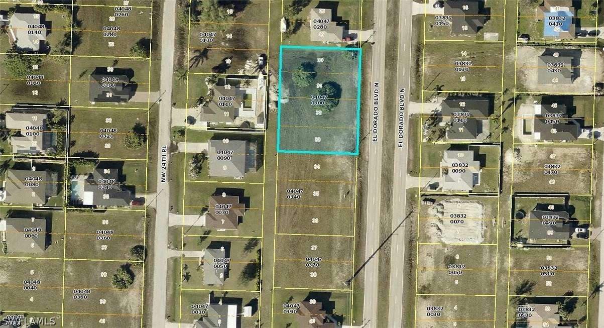 0.47 Acres of Residential Land for Sale in Cape Coral, Florida