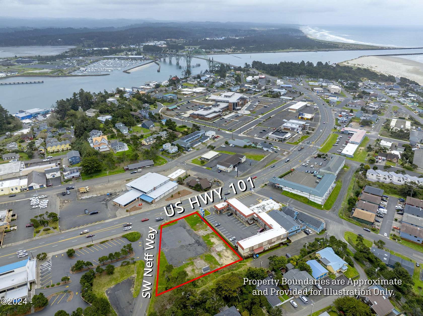 0.45 Acres of Commercial Land for Sale in Newport, Oregon