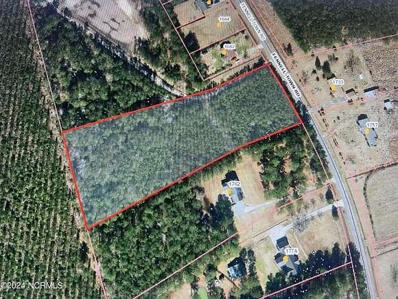 4 Acres of Residential Land for Sale in Rocky Point, North Carolina