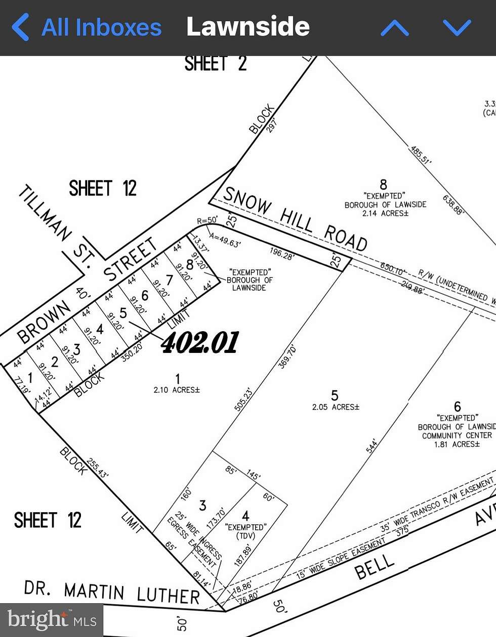 2.1 Acres of Land for Sale in Lawnside, New Jersey