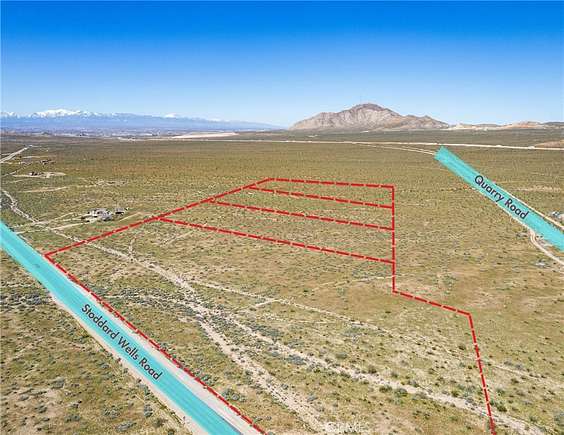 25 Acres of Land for Sale in Apple Valley, California