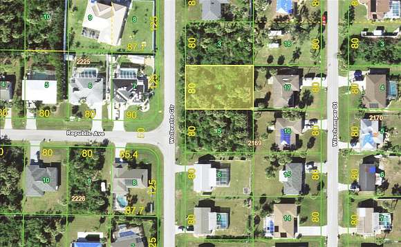 0.23 Acres of Residential Land for Sale in Port Charlotte, Florida