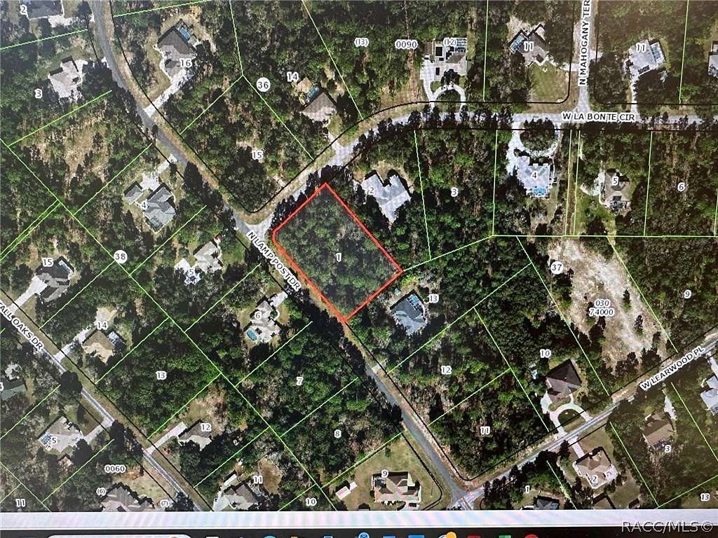 1.15 Acres of Land for Sale in Beverly Hills, Florida