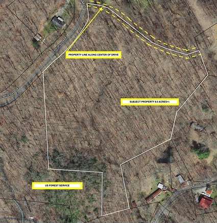 8 Acres of Residential Land for Sale in Hayesville, North Carolina