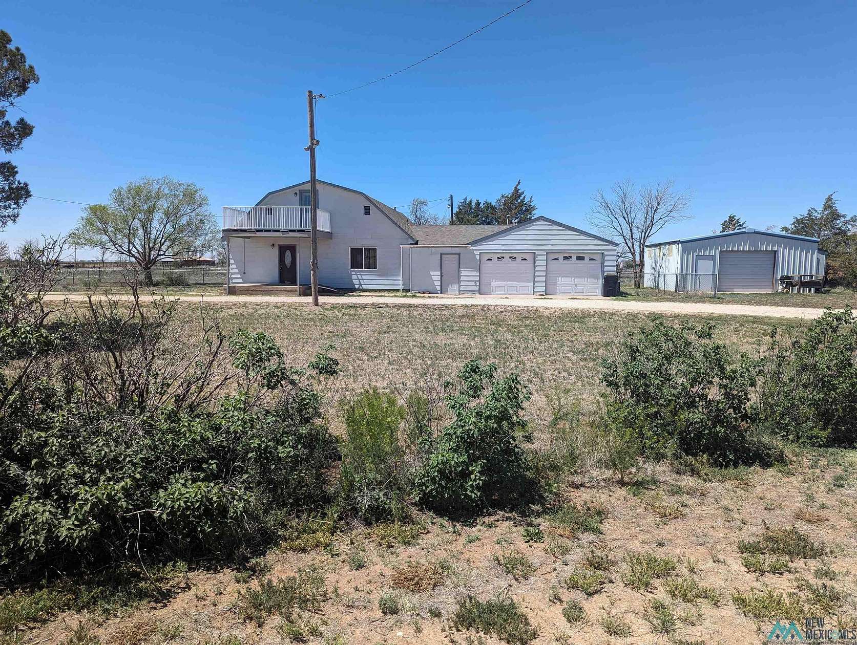 4 Acres of Residential Land with Home for Sale in Portales, New Mexico