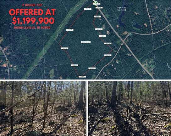 89.7 Acres of Land for Sale in Burrillville Town, Rhode Island