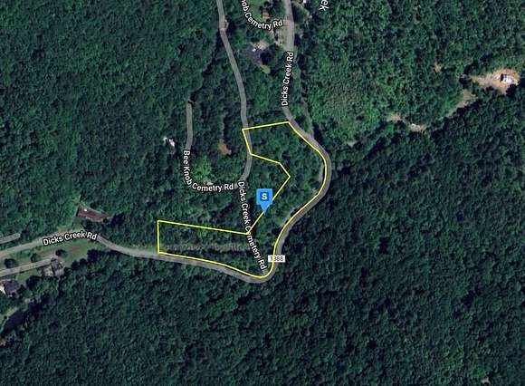 5.7 Acres of Residential Land for Sale in Whittier, North Carolina