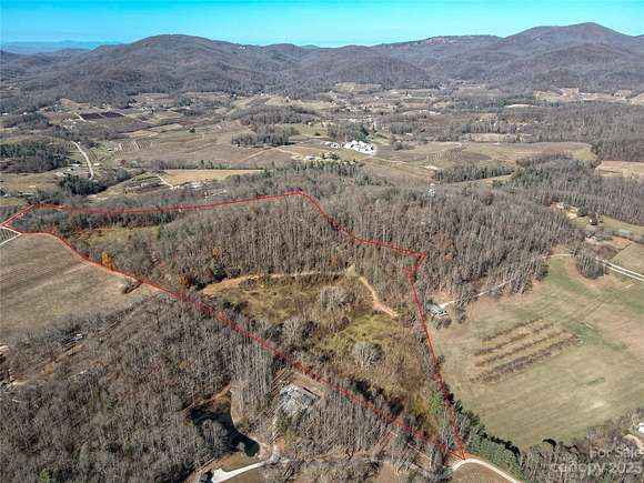 38.5 Acres of Agricultural Land for Sale in Hendersonville, North Carolina