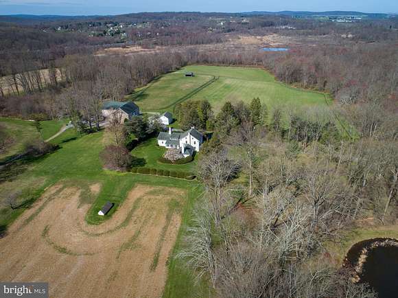 30 Acres of Agricultural Land with Home for Sale in Glenmoore, Pennsylvania