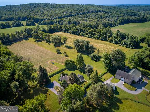 30 Acres of Agricultural Land with Home for Sale in Glenmoore, Pennsylvania