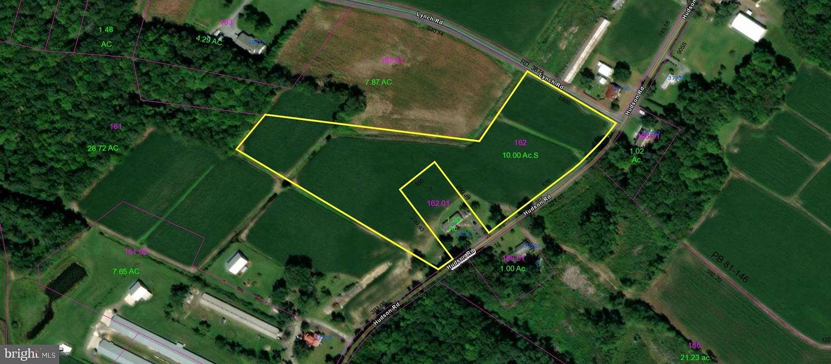 10.8 Acres of Land for Sale in Selbyville, Delaware