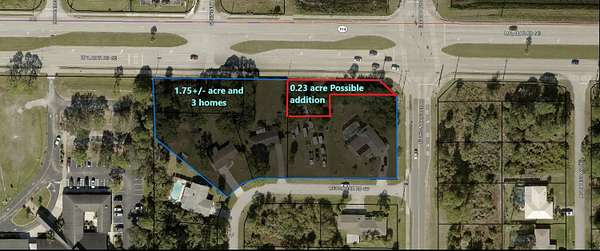 1.72 Acres of Commercial Land for Sale in Palm Bay, Florida