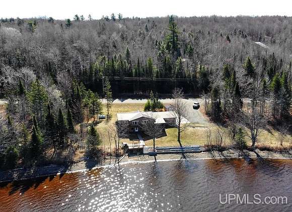 12.3 Acres of Recreational Land with Home for Sale in L'Anse, Michigan