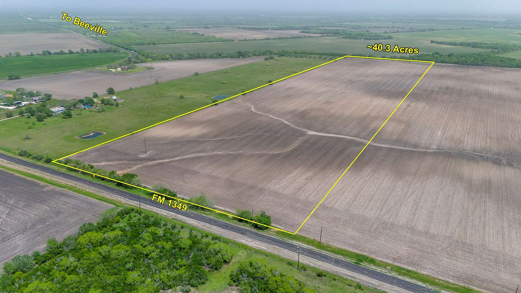 39.9 Acres of Land for Sale in Skidmore, Texas