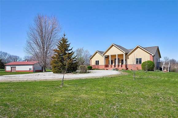 9.7 Acres of Land with Home for Sale in Adel, Iowa