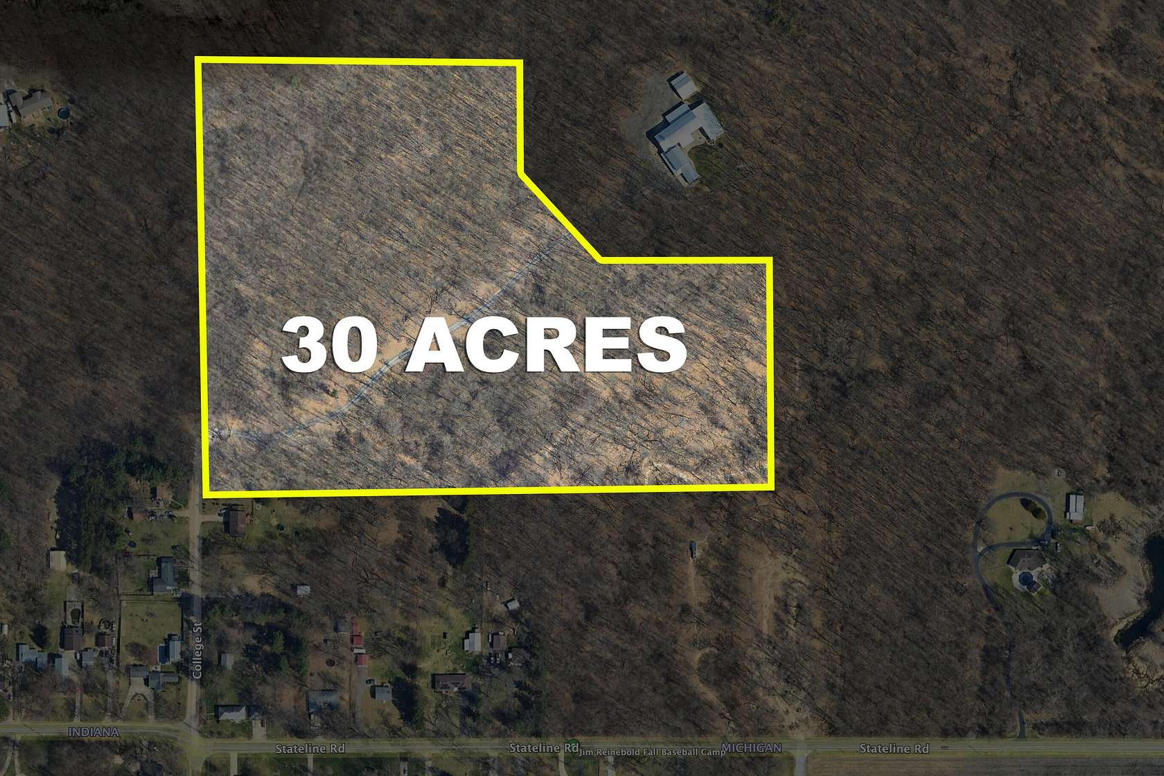 30 Acres of Land for Sale in Niles, Michigan