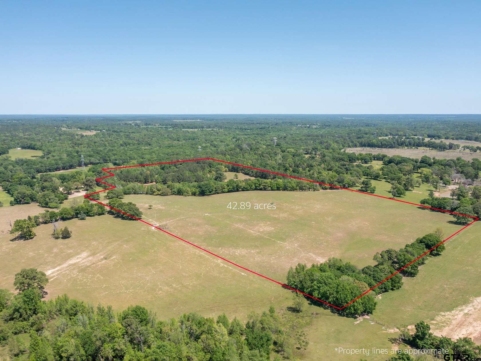 42.9 Acres of Land for Sale in Jacksonville, Texas