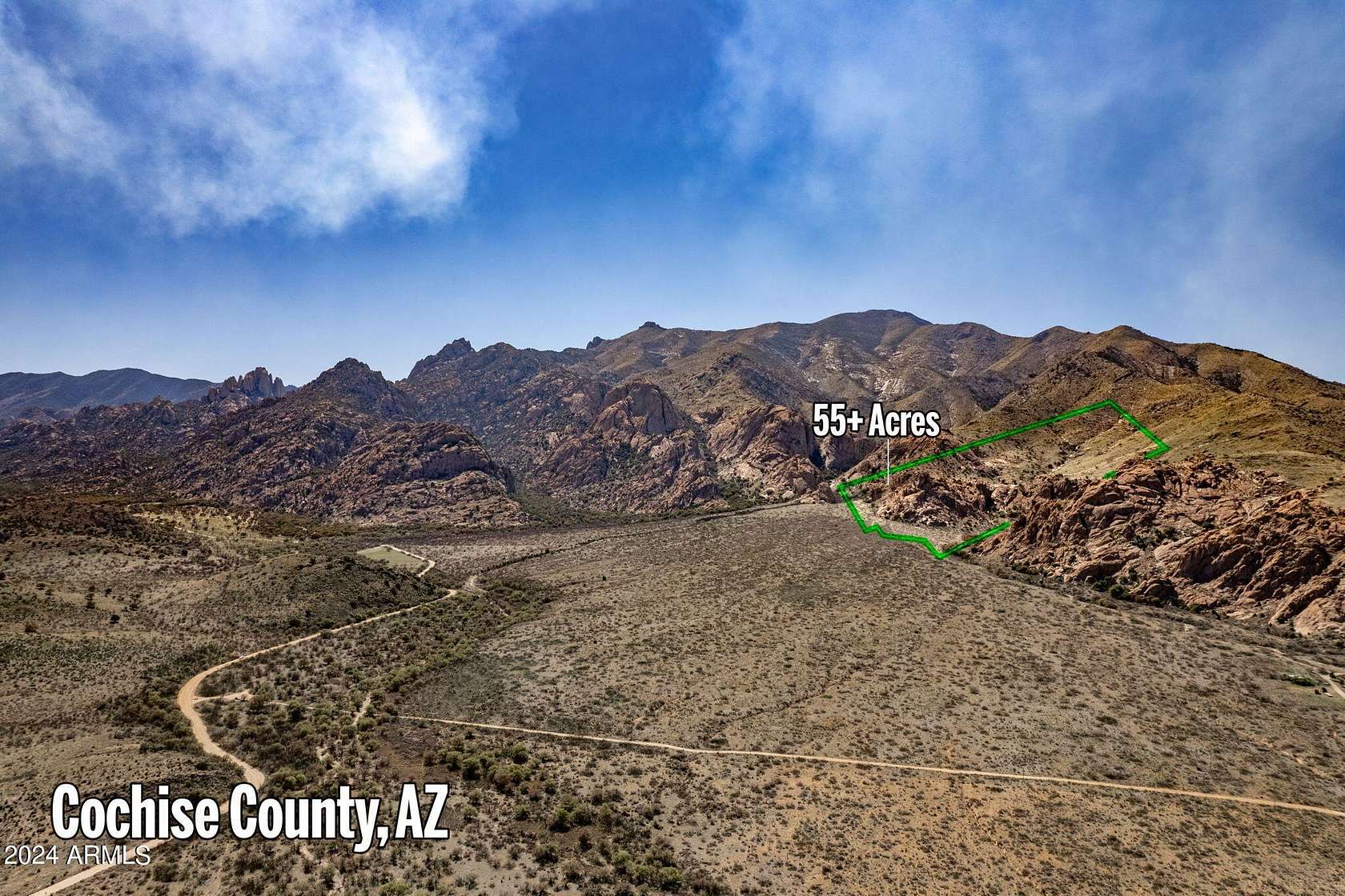 55 Acres of Recreational Land for Sale in Pearce, Arizona