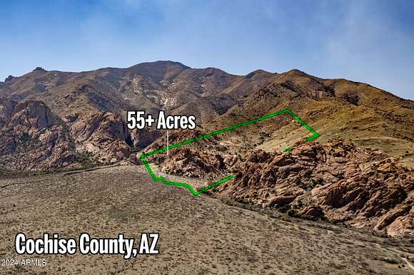 55 Acres of Recreational Land for Sale in Pearce, Arizona