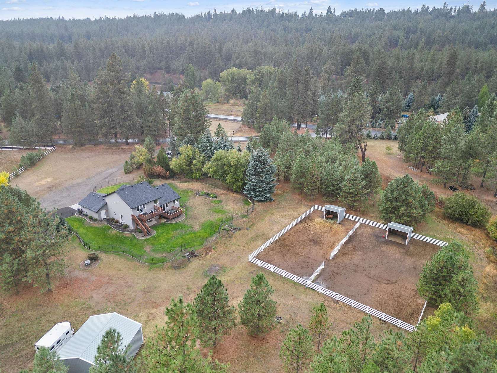 5.2 Acres of Land with Home for Sale in Spokane, Washington