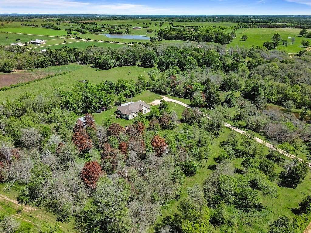 12.1 Acres of Land with Home for Sale in Lexington, Texas