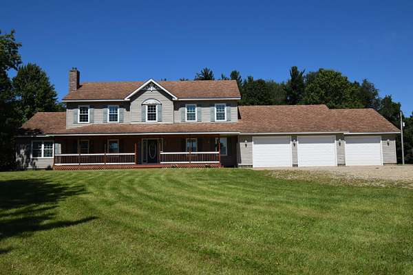 98.8 Acres of Land with Home for Sale in Lawrence, Michigan