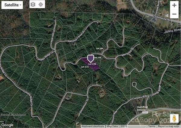 2.2 Acres of Residential Land for Sale in Lenoir, North Carolina