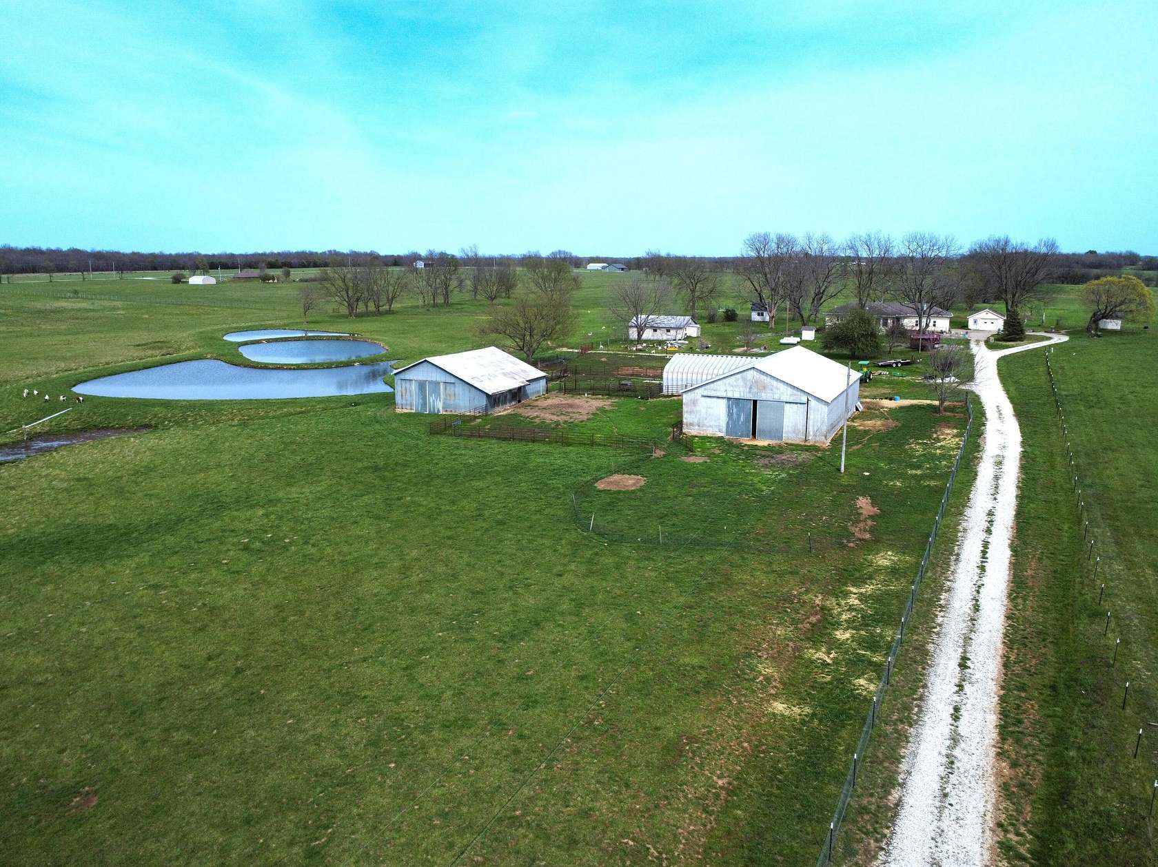 26.2 Acres of Land with Home for Sale in Stockton, Missouri