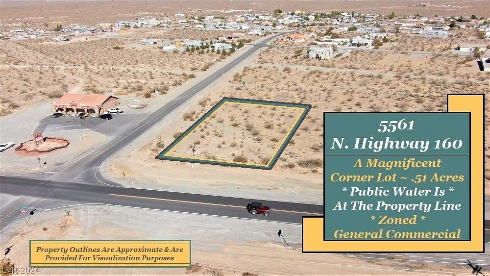 0.51 Acres of Commercial Land for Sale in Pahrump, Nevada