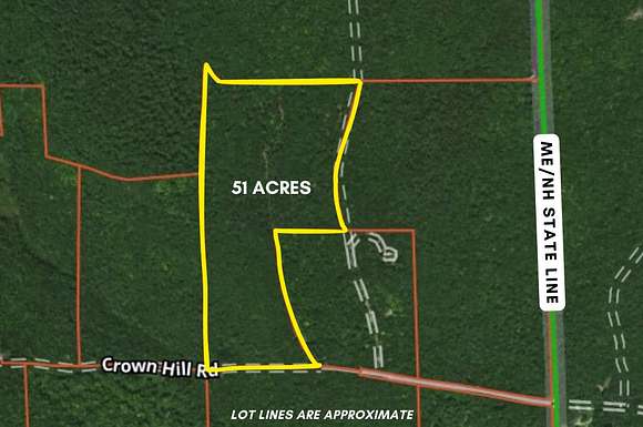 51 Acres of Recreational Land for Sale in Conway, New Hampshire