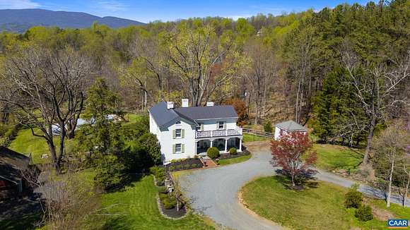 5 Acres of Residential Land with Home for Sale in Charlottesville, Virginia