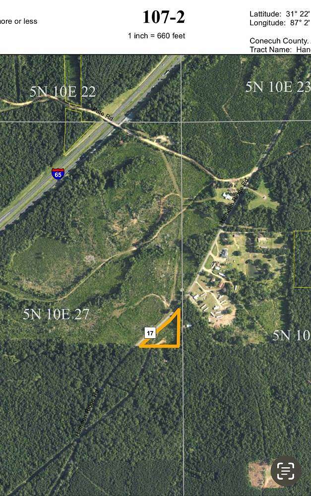 2.1 Acres of Land for Sale in Castleberry, Alabama