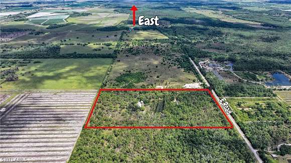 19.8 Acres of Land with Home for Sale in LaBelle, Florida