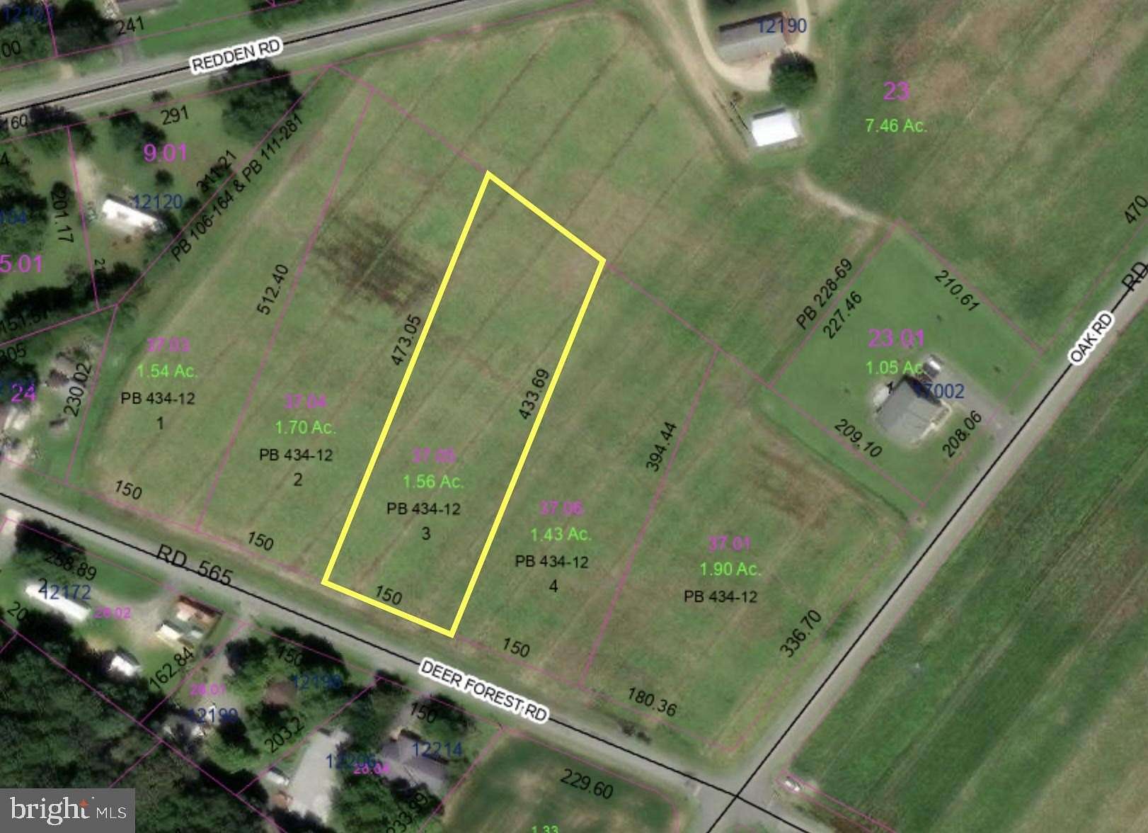 1.56 Acres of Land for Sale in Bridgeville, Delaware