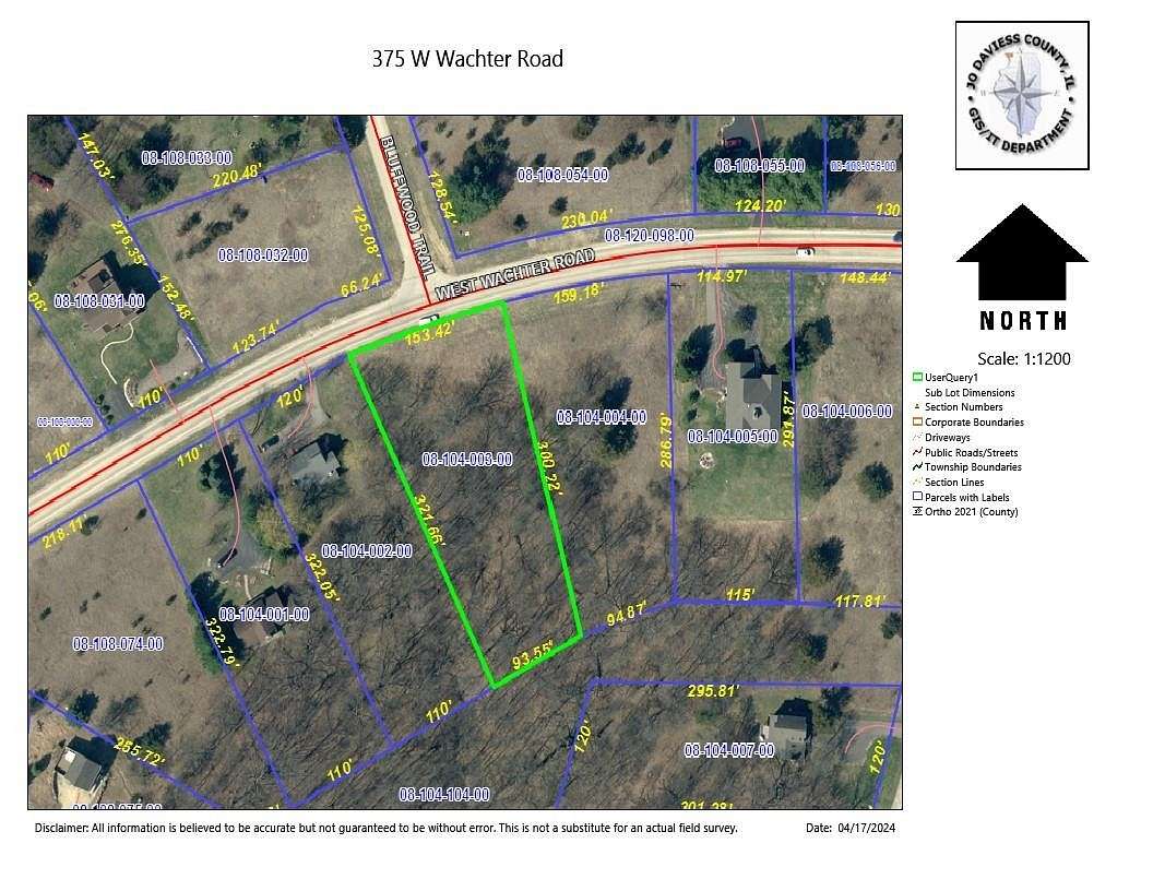 0.88 Acres of Land for Sale in Galena, Illinois