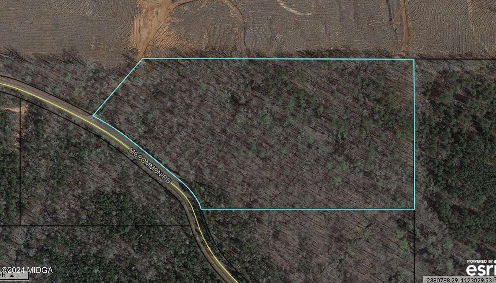 13.71 Acres of Land for Sale in Forsyth, Georgia