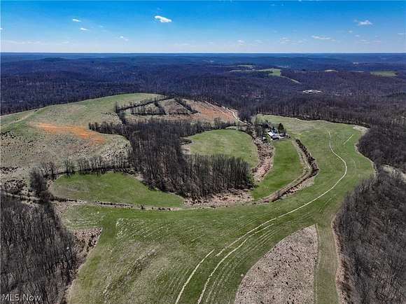 444 Acres of Recreational Land & Farm for Sale in Coshocton, Ohio