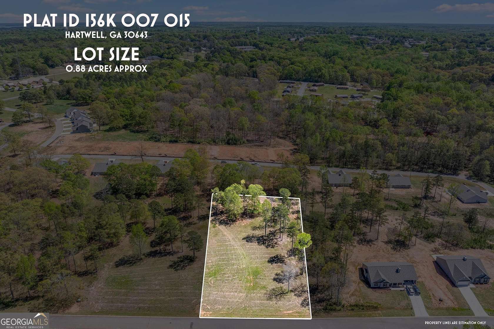 0.88 Acres of Residential Land for Sale in Hartwell, Georgia