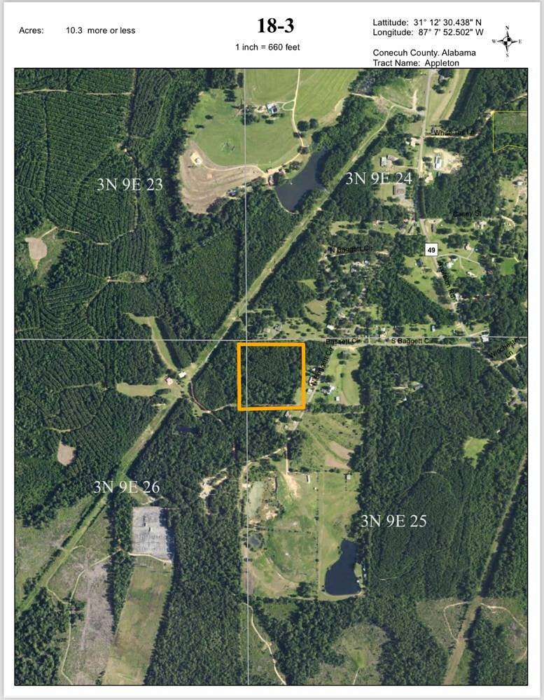 10 Acres of Land for Sale in Brewton, Alabama