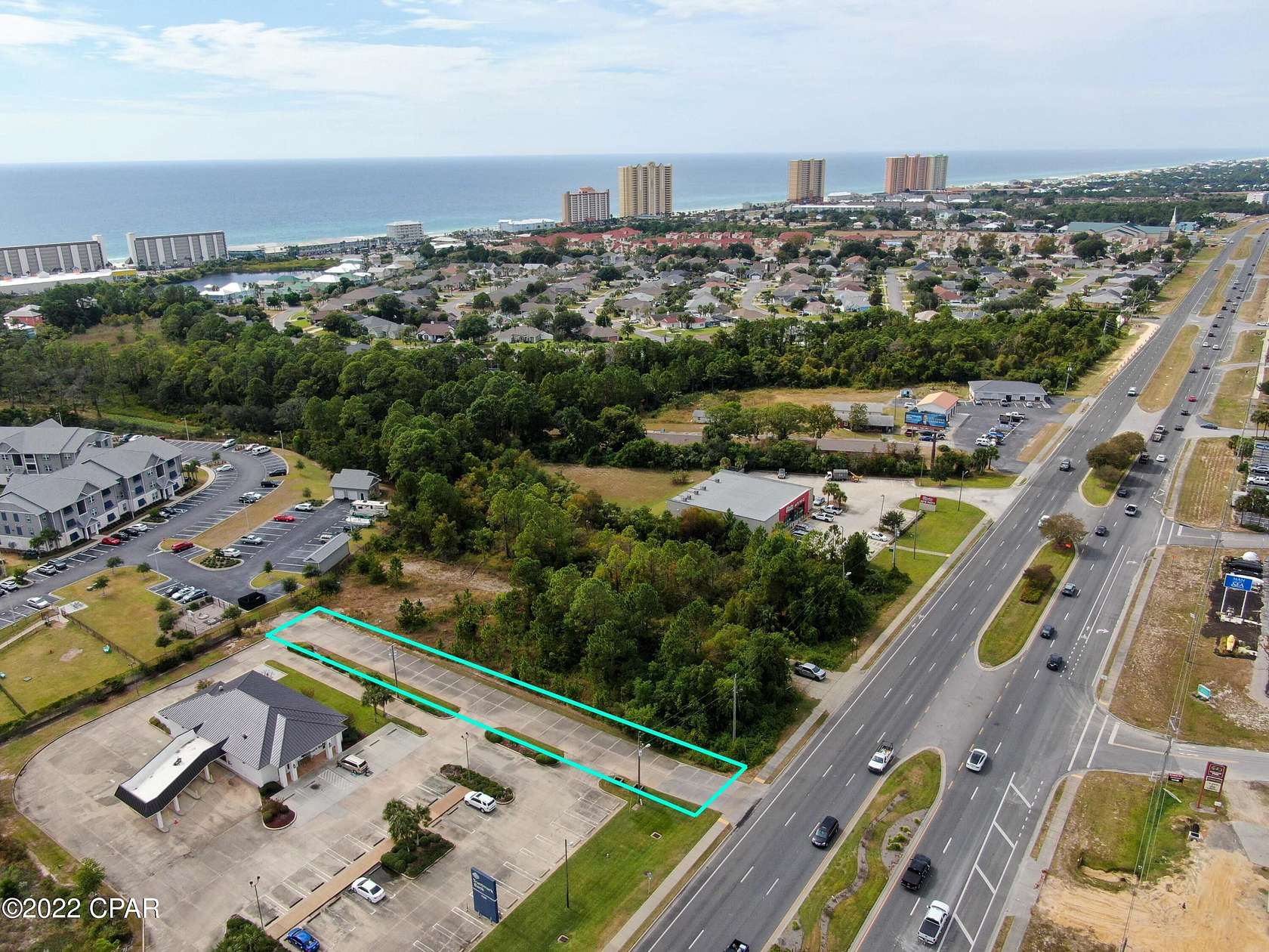 0.35 Acres of Commercial Land for Sale in Panama City Beach, Florida