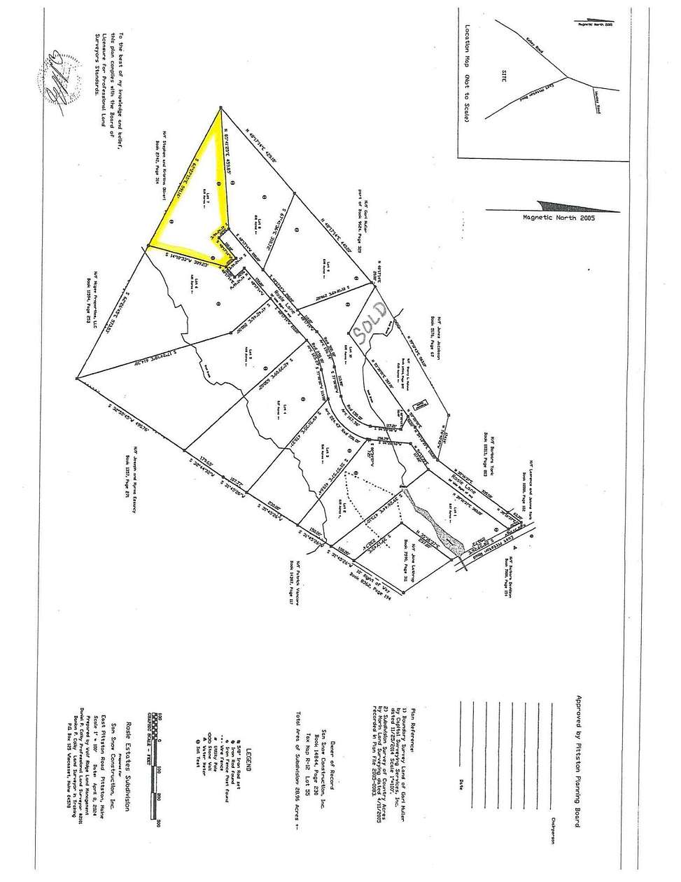 2.1 Acres of Land for Sale in Pittston, Maine