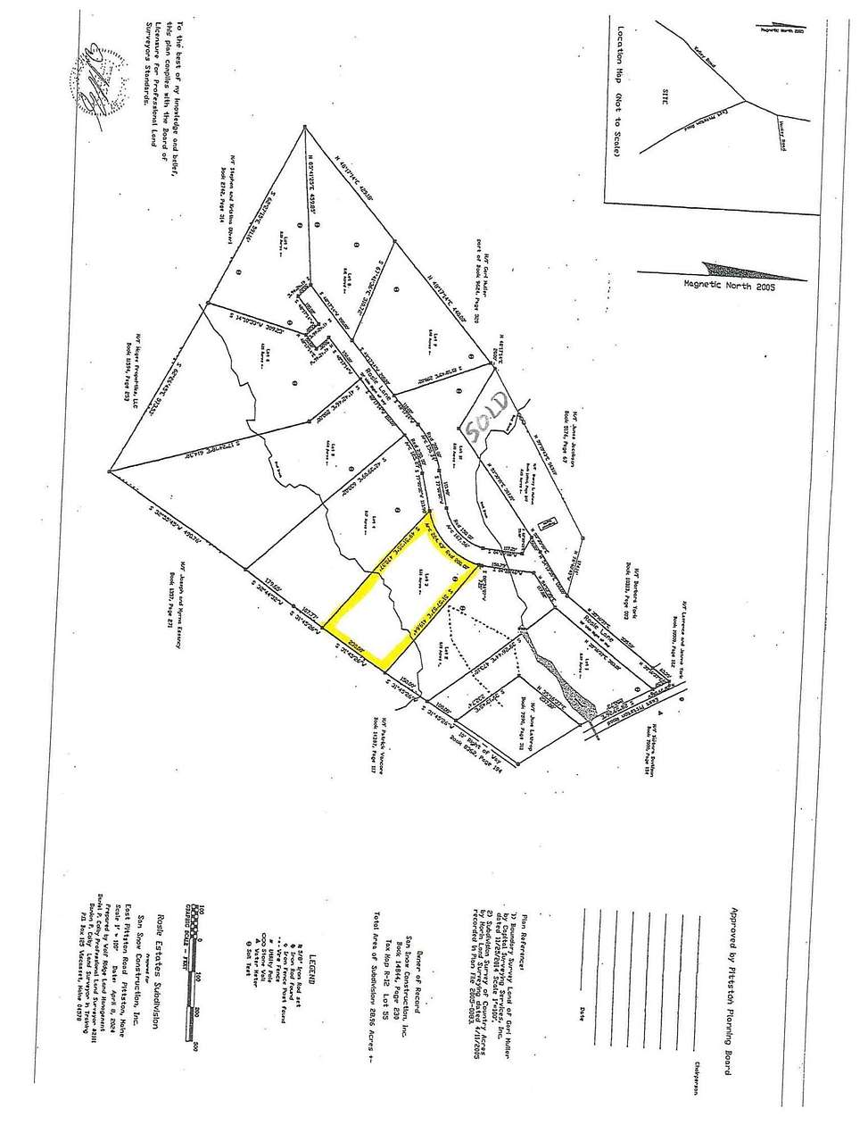 2.1 Acres of Land for Sale in Pittston, Maine