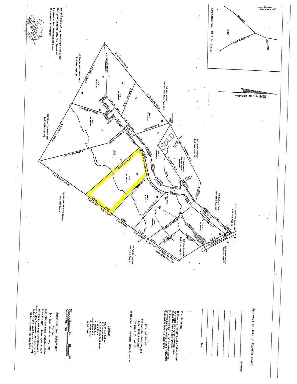3.2 Acres of Land for Sale in Pittston, Maine