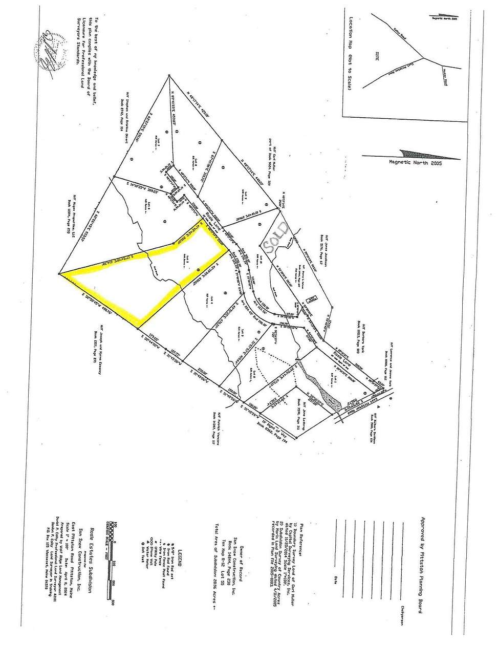 4.7 Acres of Land for Sale in Pittston, Maine