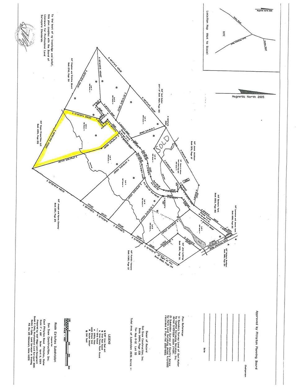 4.2 Acres of Land for Sale in Pittston, Maine