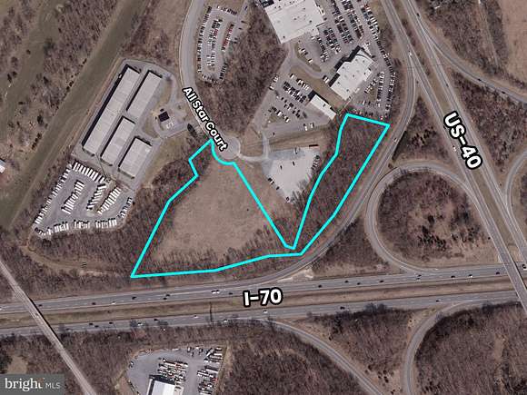 6.7 Acres of Commercial Land for Auction in Hagerstown, Maryland