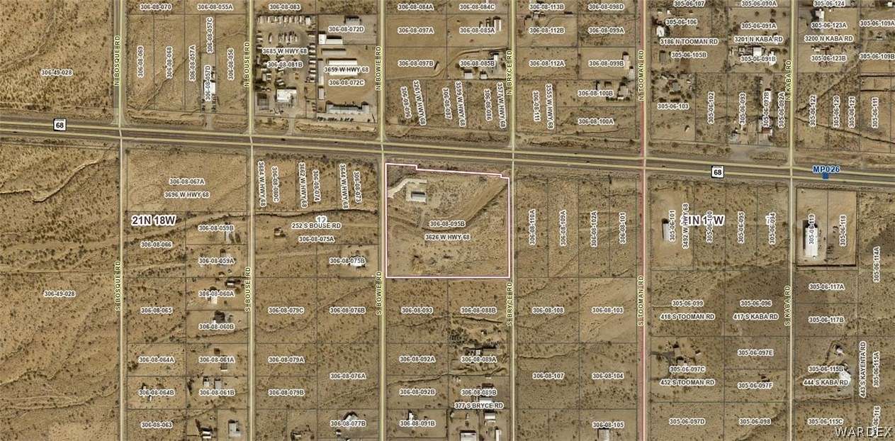 7.6 Acres of Commercial Land for Sale in Golden Valley, Arizona