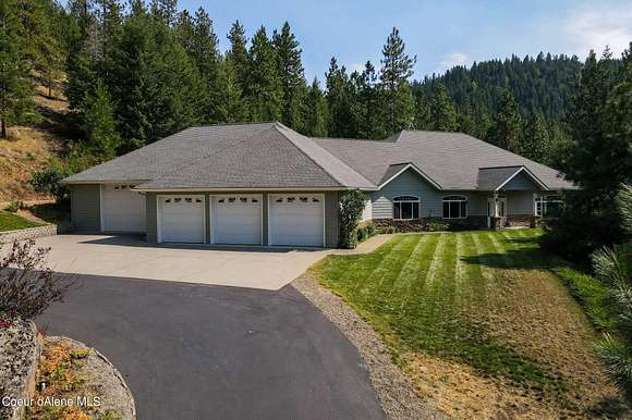 10.43 Acres of Land with Home for Sale in Coeur d'Alene, Idaho