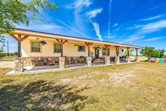 33 Acres of Land with Home for Sale in Mertzon, Texas