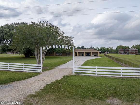 7.6 Acres of Residential Land with Home for Sale in Egan, Louisiana